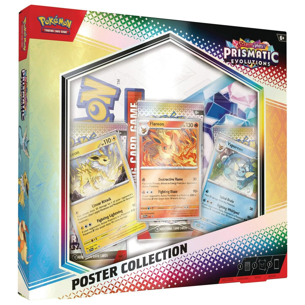 Pokmon TCG: Scarlet & Violet Prismatic Evolutions Poster Collection