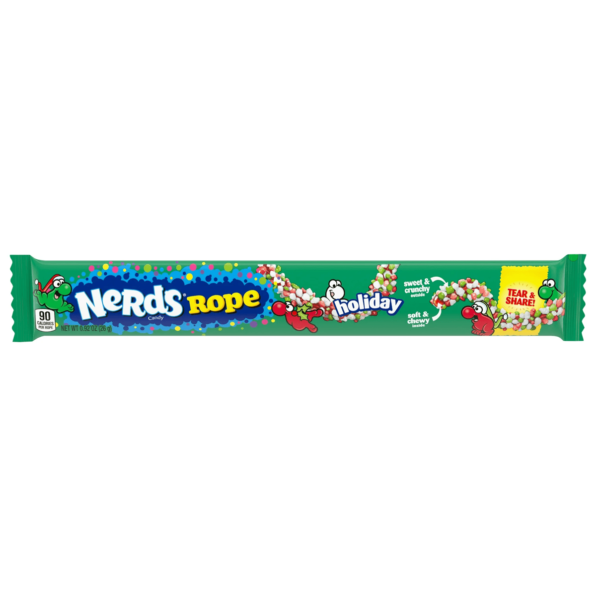 Nerds Rope Christmas Candy - .92oz