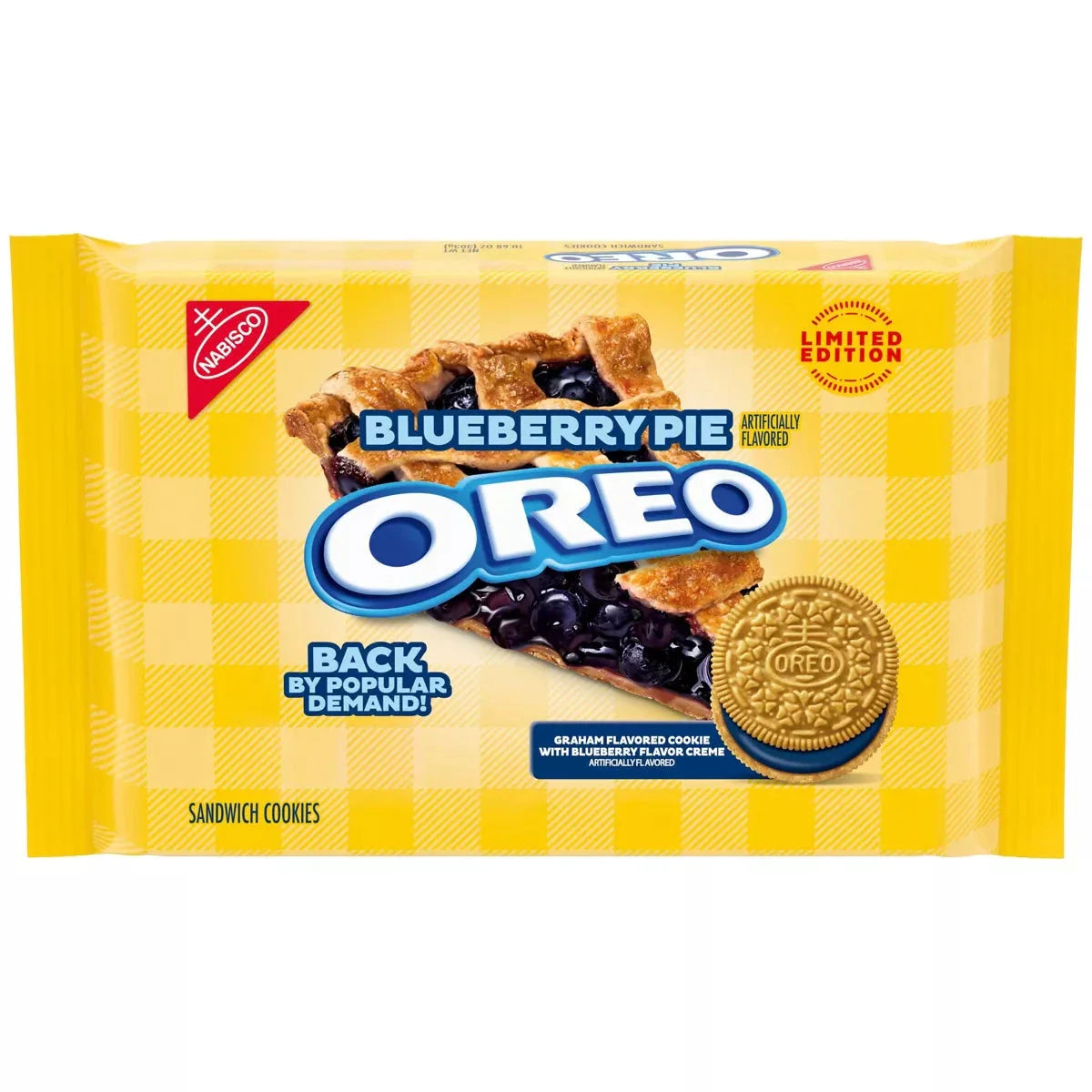 Oreo Blueberry Pie Sandwich Cookies  (10.68oz)