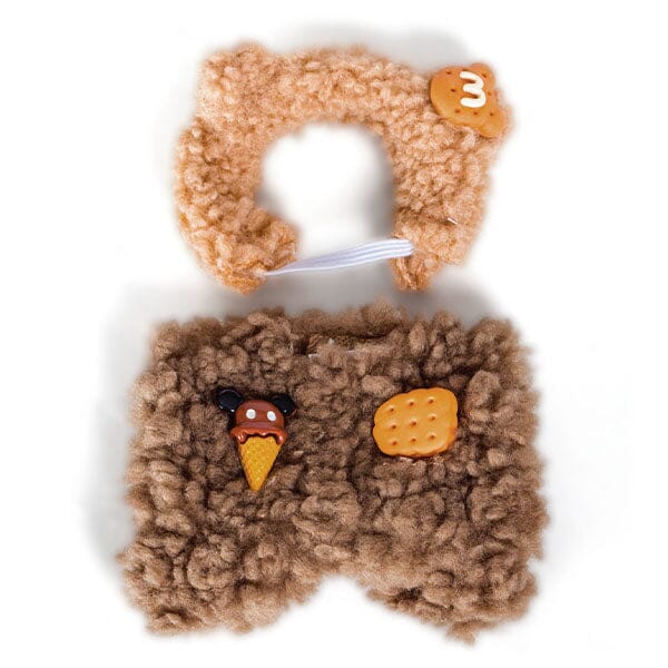 Outfit: Bear Costume Onesie for Dolls - Petite Threads