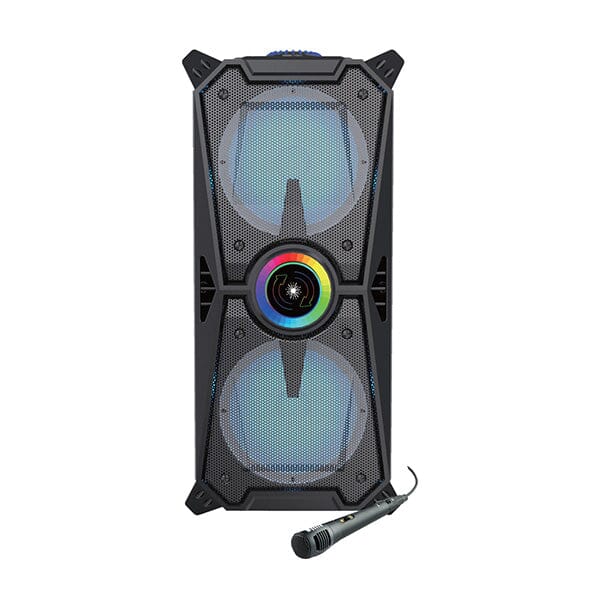 SoundLogicXT: Party Speaker with Discoball and Microphone